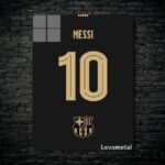 متال پوستر مسی Messi با کد A-870