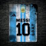 متال پوستر مسی Messi با کد A-879