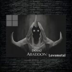 متال پوستر abaddon از گیم دوتا2 , dota2 با کد B-207