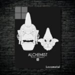 متال پوستر alchemist از گیم دوتا2 , dota2 با کد B-210