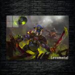 متال پوستر alchemist از گیم دوتا2 , dota2 با کد B-212