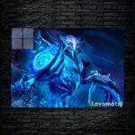 متال پوستر ancient apparition از گیم دوتا2 , dota2 با کد B-222