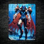 متال پوستر arc warden از گیم دوتا2 , dota2 با کد B-250