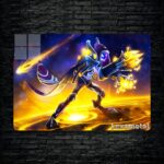 متال پوستر arc warden از گیم دوتا2 , dota2 با کد B-255