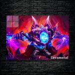 متال پوستر arc warden از گیم دوتا2 , dota2 با کد B-257