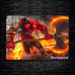 متال پوستر Axe از گیم دوتا2 , dota2 با کد B-266