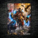 متال پوستر beast master از گیم دوتا2 , dota2 با کد B-288