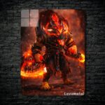 متال پوستر blood seeker از گیم دوتا2 , dota2 با کد B-296