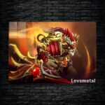 متال پوستر bounty hunter از گیم دوتا2 , dota2 با کد B-315