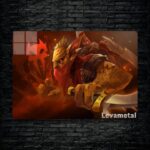 متال پوستر bounty hunter از گیم دوتا2 , dota2 با کد B-316
