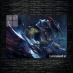 متال پوستر bounty hunter از گیم دوتا2 , dota2 با کد B-323