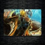 متال پوستر bounty hunter از گیم دوتا2 , dota2 با کد B-321