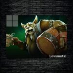 متال پوستر brewmaster از گیم دوتا2 , dota2 با کد B-329