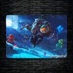متال پوستر brewmaster از گیم دوتا2 , dota2 با کد B-331