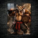 متال پوستر brewmaster از گیم دوتا2 , dota2 با کد B-333