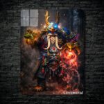 متال پوستر brewmaster از گیم دوتا2 , dota2 با کد B-334