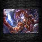 متال پوستر brewmaster از گیم دوتا2 , dota2 با کد B-327