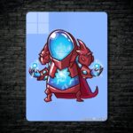 متال پوستر arc warden از گیم دوتا2 , dota2 با کد B-342