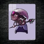 متال پوستر dazzle از گیم دوتا2 , dota2 با کد B-359