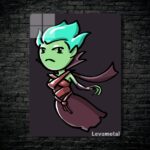 متال پوستر death prophet از گیم دوتا2 , dota2 با کد B-360