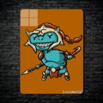 متال پوستر huskar از گیم دوتا2 , dota2 با کد B-373