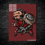 متال پوستر lycan از گیم دوتا2 , dota2 با کد B-388