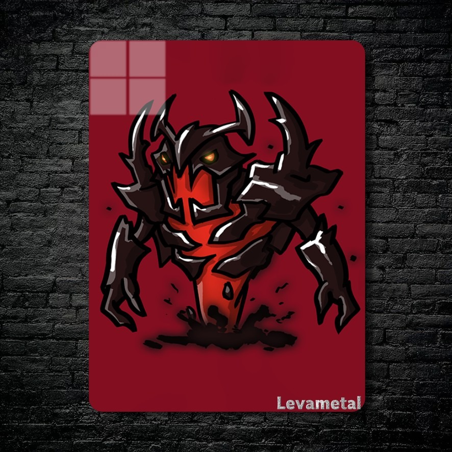 main-mockup-15577-1782674652.jpeg متال پوستر Shadow fiend از گیم دوتا2 , dota2 با کد B-415 - Image 1
