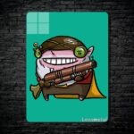 متال پوستر sniper از گیم دوتا2 , dota2 با کد B-421