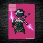 متال پوستر templar assassin از گیم دوتا2 , dota2 با کد B-427