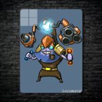 متال پوستر tinker از گیم دوتا2 , dota2 با کد B-431