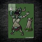 متال پوستر undying از گیم دوتا2 , dota2 با کد B-436