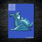 متال پوستر winter wyvem از گیم دوتا2 , dota2 با کد B-445