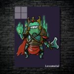 متال پوستر wraith king از گیم دوتا2 , dota2 با کد B-447