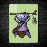 متال پوستر witch doctor از گیم دوتا2 , dota2 با کد B-446
