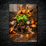 متال پوستر Bristleback از گیم دوتا2 , dota2 با کد B-452