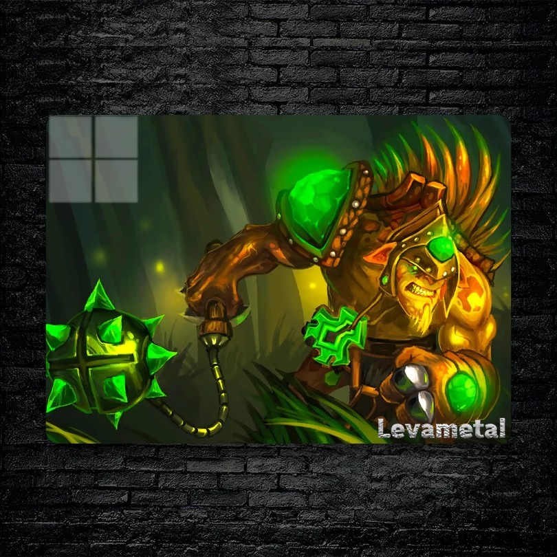 متال پوستر Bristleback از گیم دوتا2 , dota2 با کد B-453