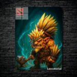 متال پوستر Bristleback از گیم دوتا2 , dota2 با کد B-458