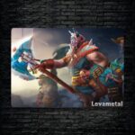 متال پوستر centaur warrunner از گیم دوتا2 , dota2 با کد B-475