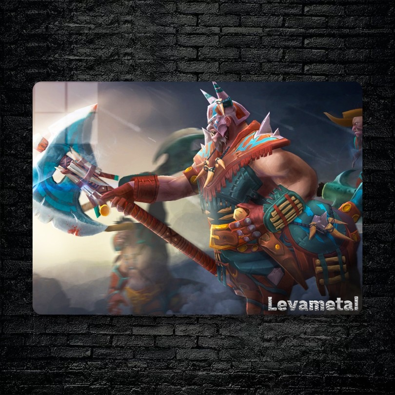 main-mockup-16127-1782819932.jpeg متال پوستر centaur warrunner از گیم دوتا2 , dota2 با کد B-475 - Image 1