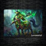 متال پوستر centaur warrunner از گیم دوتا2 , dota2 با کد B-478