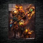 متال پوستر centaur warrunner از گیم دوتا2 , dota2 با کد B-484