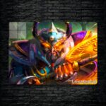 متال پوستر centaur warrunner از گیم دوتا2 , dota2 با کد B-486