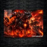 متال پوستر chaos knight از گیم دوتا2 , dota2 با کد B-488