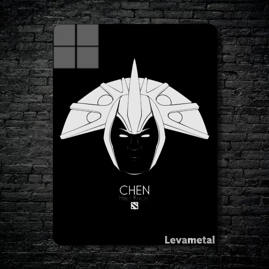 متال پوستر chen از گیم دوتا2 , dota2 با کد B-497