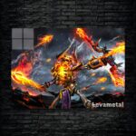 متال پوستر clinkz از گیم دوتا2 , dota2 با کد B-510