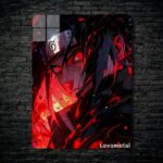 متال پوستر ایتاچی Itachi از انیمه ناروتو Naruto با کد A-075