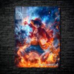 متال پوستر لوفی Luffy از انیمه وان پیس One piece با کد A-181