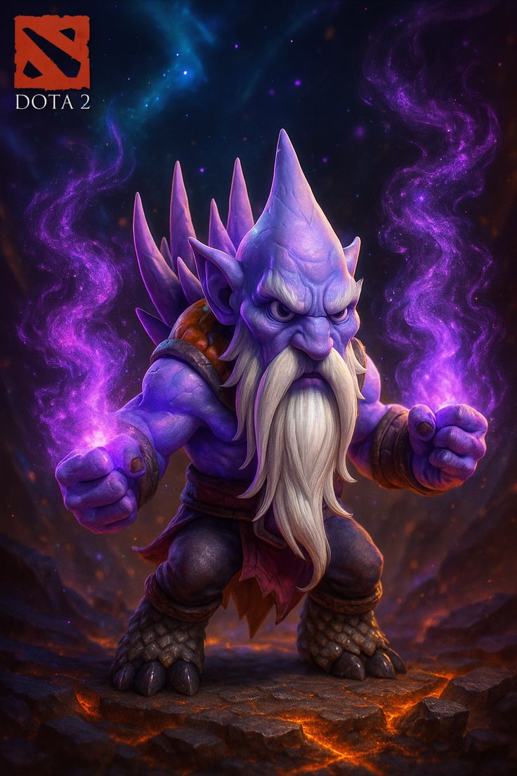متال پوستر dark seer از گیم دوتا2 dota2