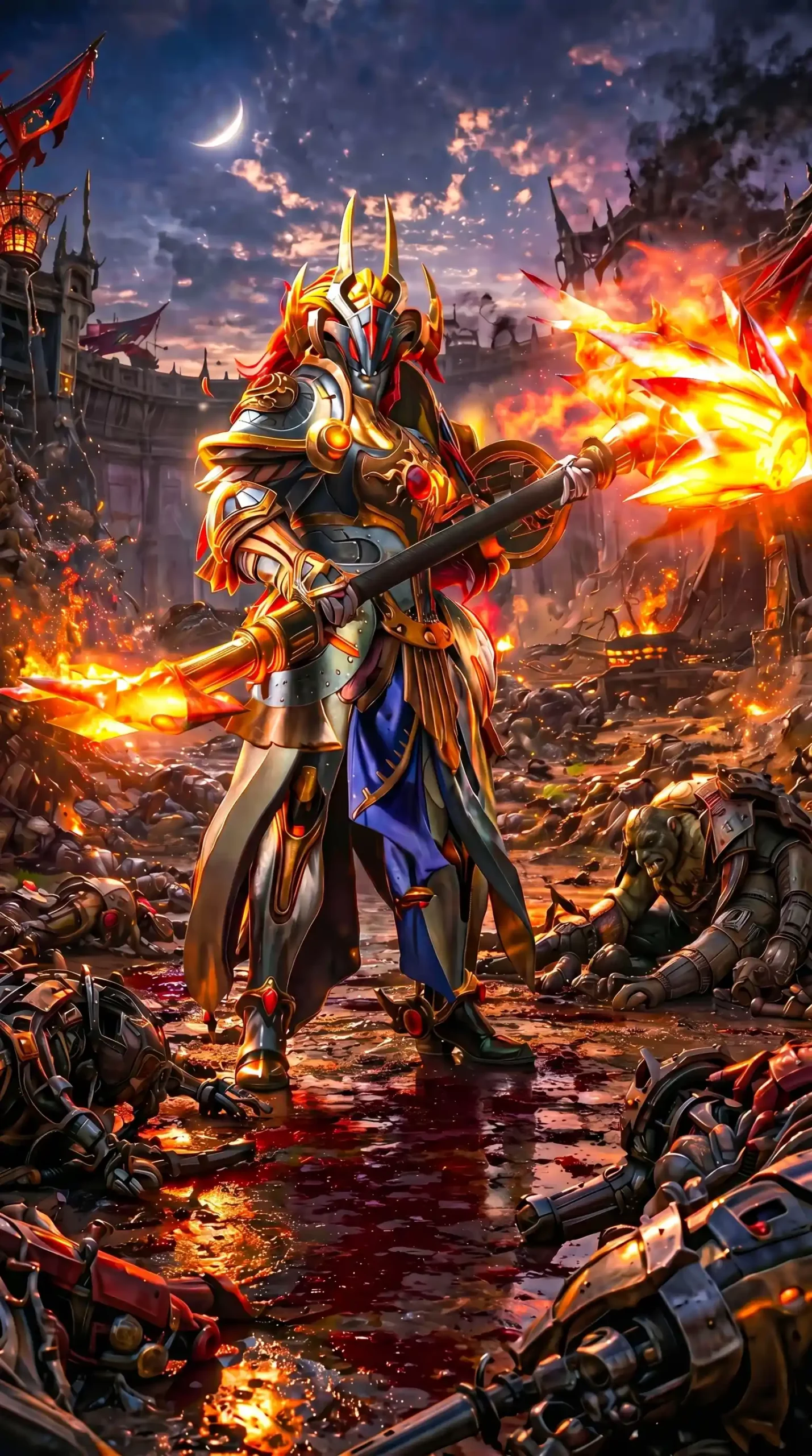 متال پوستر dawnbreaker از گیم دوتا2 dota2