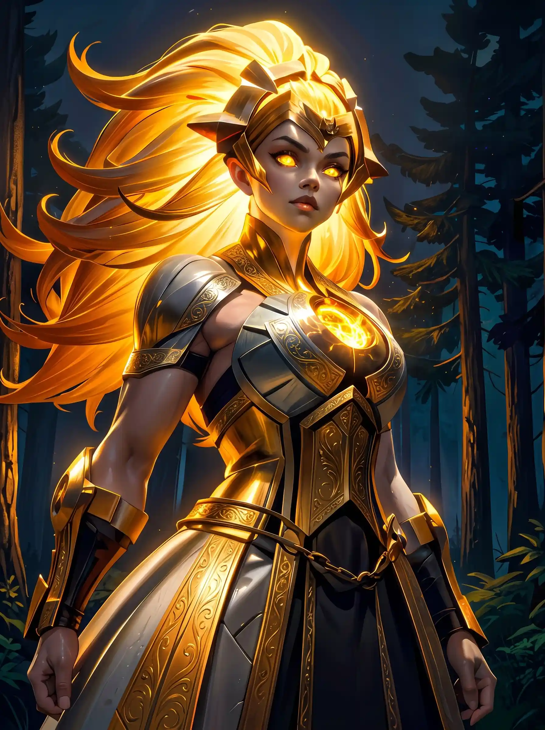 متال پوستر dawnbreaker از گیم دوتا2 dota2